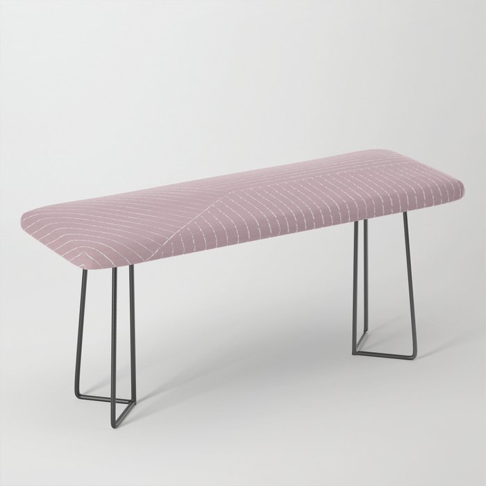 Lines (Dusty Lilac) Bench Gallery Image 1