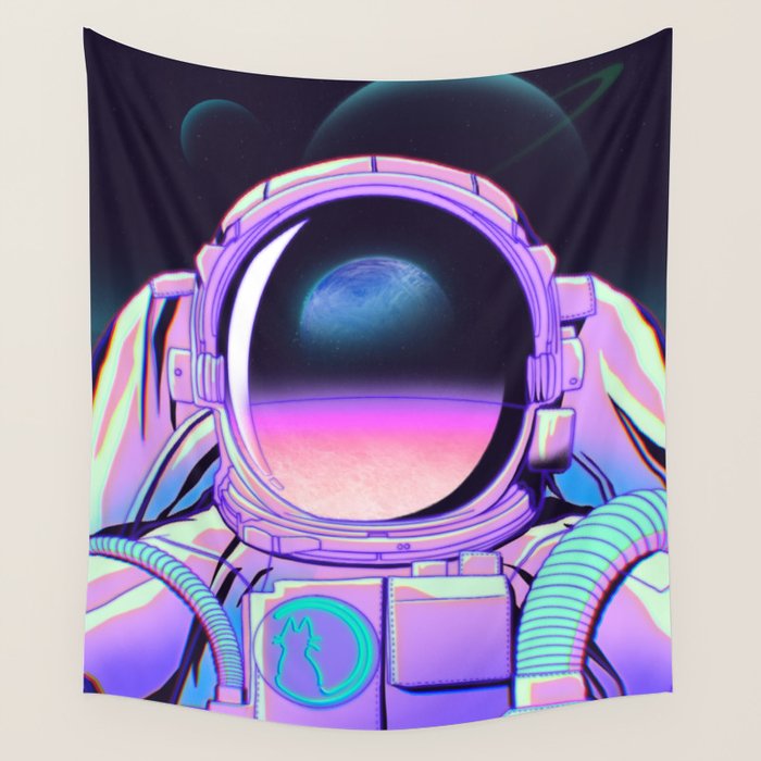 Space Travel 20XX Wall Tapestry Gallery Image 4