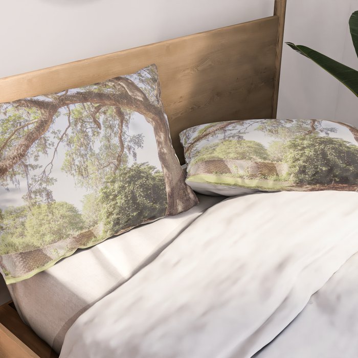 Lowcountry Live Oak x Coastal South Carolina Photography Pillow Sham Gallery Image 2