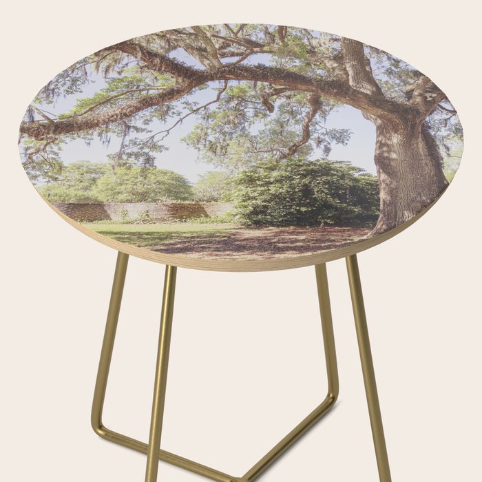 Lowcountry Live Oak x Coastal South Carolina Photography Side Table Gallery Image 2