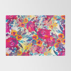 Watercolor flowers and plants 02 Rug Gallery Image 2