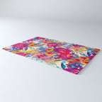 Watercolor flowers and plants 02 Rug Gallery Image 3