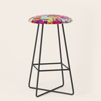 Watercolor flowers and plants 02 Stool Gallery Image 1