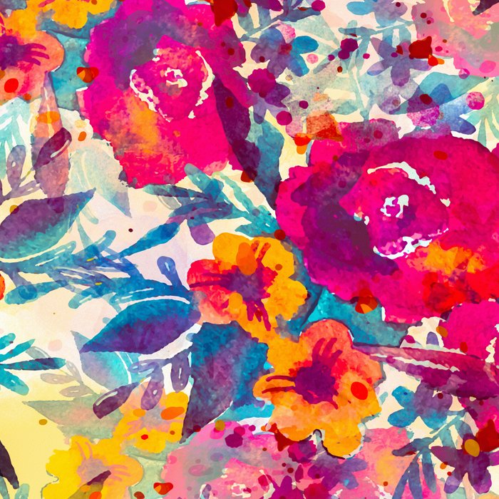 Watercolor flowers and plants 02 Coffee Mug Gallery Image 2