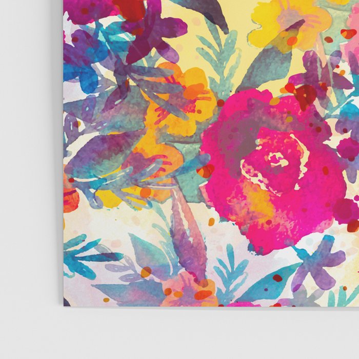 Watercolor flowers and plants 02 Poster Gallery Image 3