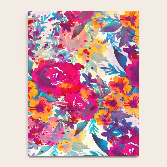 Watercolor flowers and plants 02 Notebook Gallery Image 4