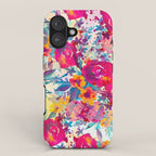 Watercolor flowers and plants 02 iPhone Case Gallery Image 1