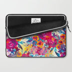Watercolor flowers and plants 02 Laptop Sleeve Gallery Image 2