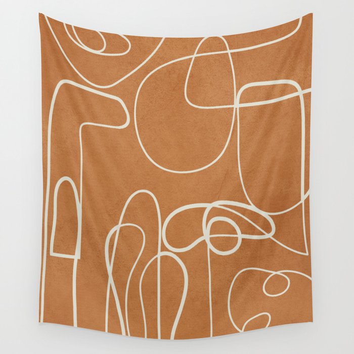 Lines in Space 8 Wall Tapestry Gallery Image 4