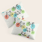 Riding Bubbles Pillow Sham Gallery Image 3