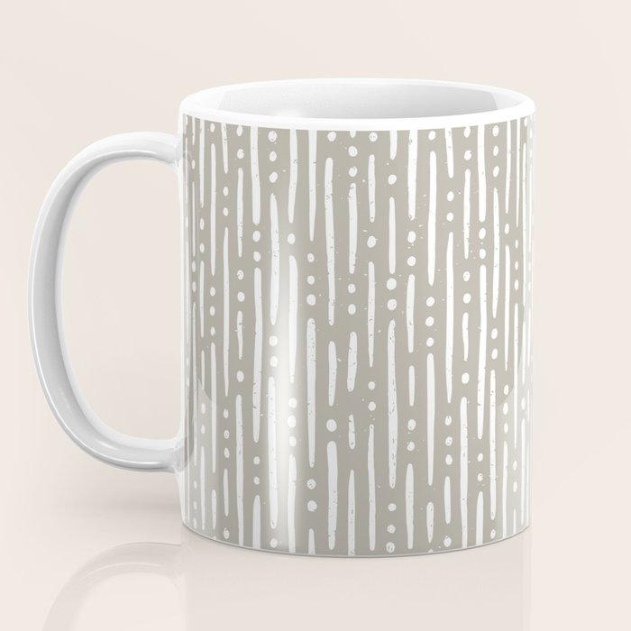 Line Up in Sand Coffee Mug Gallery Image 3