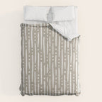 Line Up in Sand Comforter Gallery Image 6