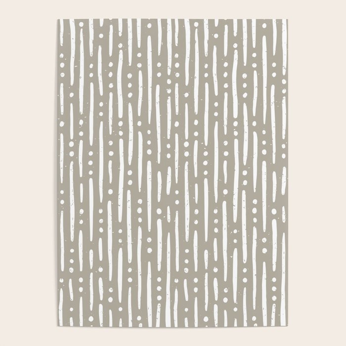 Line Up in Sand Poster Gallery Image 1