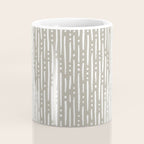 Line Up in Sand Coffee Mug Gallery Image 4