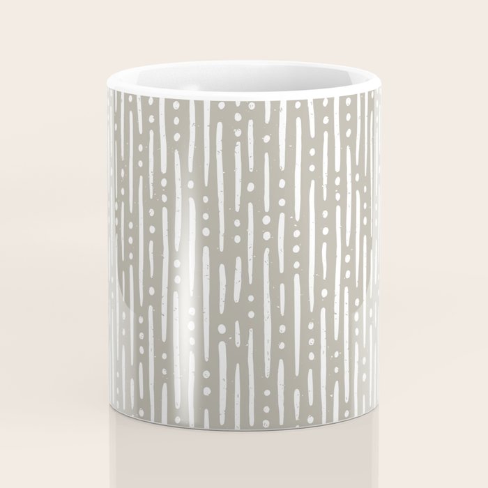 Line Up in Sand Coffee Mug Gallery Image 4