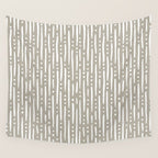 Line Up in Sand Wall Tapestry Gallery Image 4