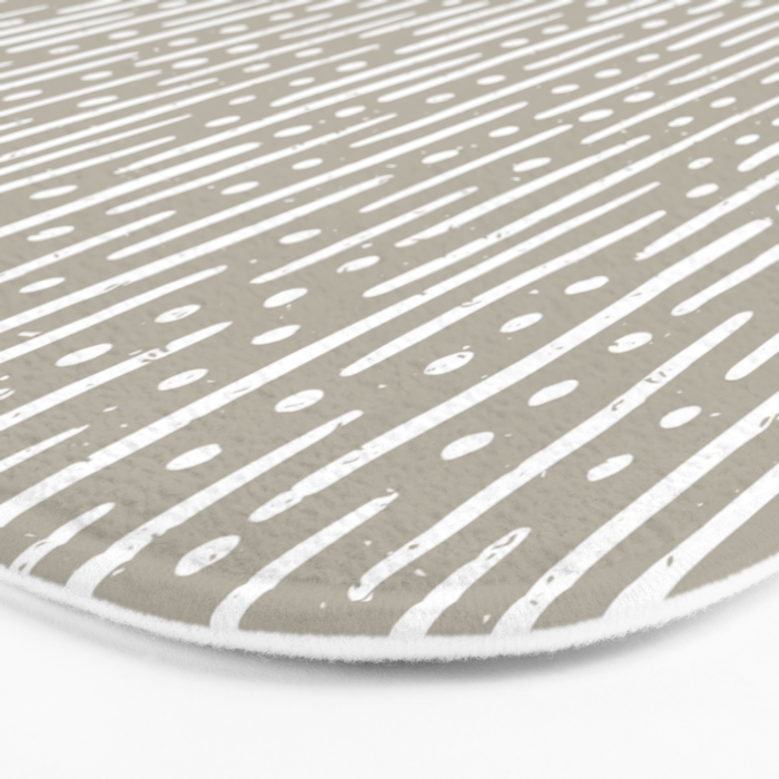 Line Up in Sand Bath Mat Gallery Image 3
