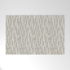 Line Up in Sand Welcome Mat Gallery Image 1