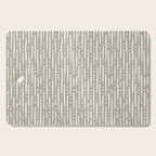 Line Up in Sand Cutting Board Gallery Image 1