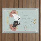 Gemini Zodiac Series Outdoor Rug Gallery Image 1