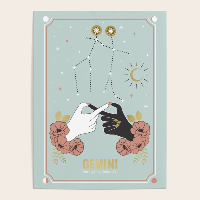 Gemini Zodiac Series Poster Gallery Image 1