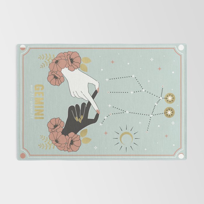 Gemini Zodiac Series Rug Gallery Image 2