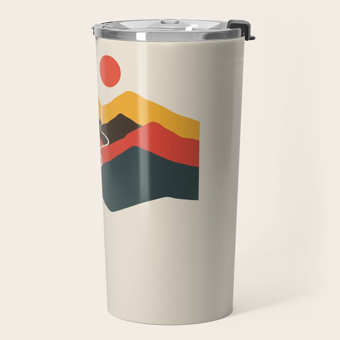 Cat Landscape 149 Travel Mug Gallery Image 2