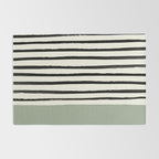Sage Green x Stripes Rug Gallery Image 2