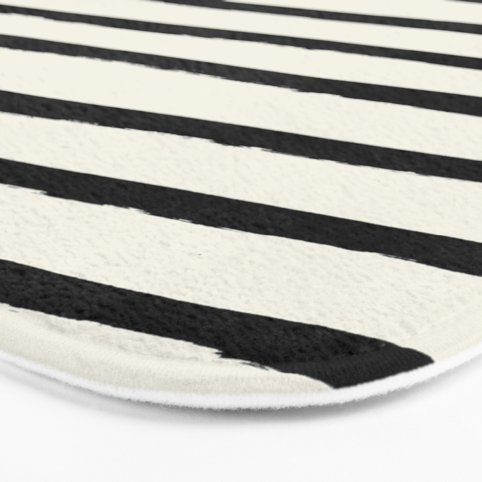 Sage Green x Stripes Bath Mat Gallery Image 3