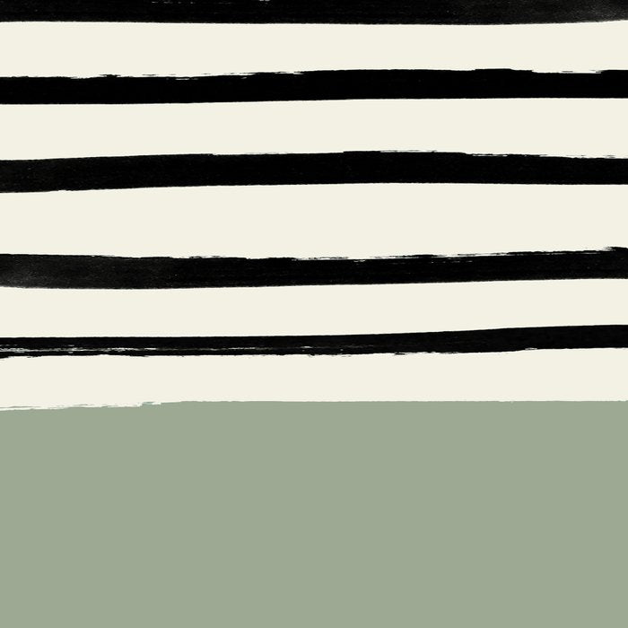 Sage Green x Stripes Coffee Mug Gallery Image 2