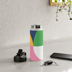 Abstract Geometric 15 Water Bottle Gallery Image 5