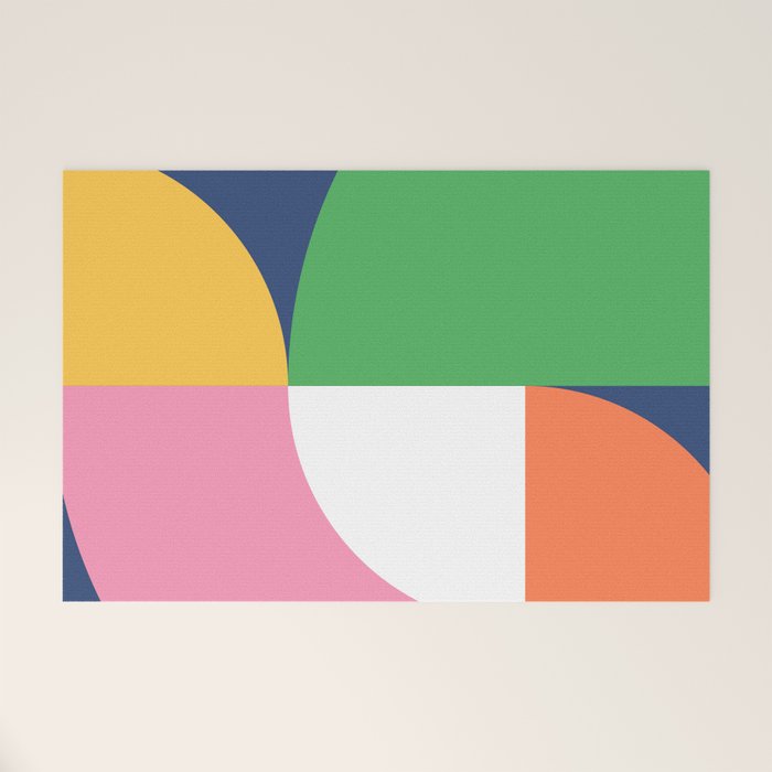 Abstract Geometric 15 Welcome Mat Gallery Image 1