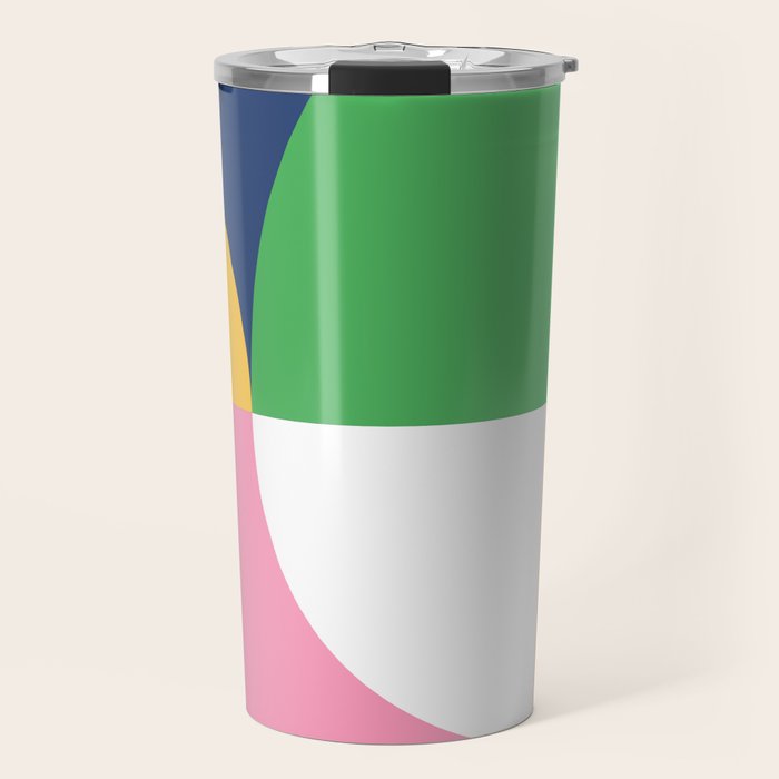 Abstract Geometric 15 Travel Mug Gallery Image 1