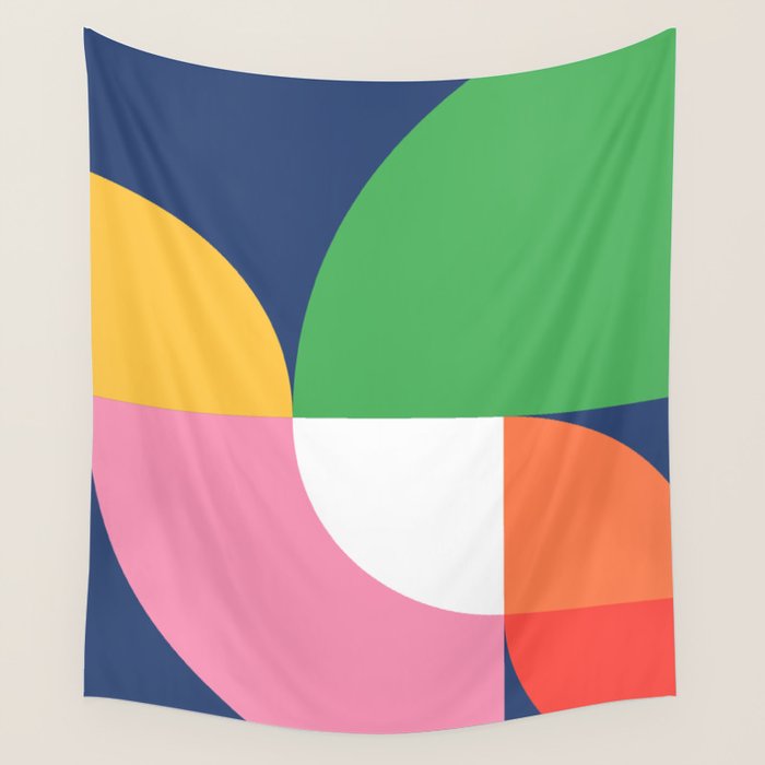 Abstract Geometric 15 Wall Tapestry Gallery Image 4