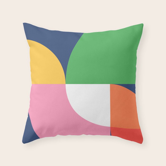 Abstract Geometric 15 Throw Pillow Gallery Image 6