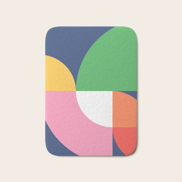 Abstract Geometric 15 Bath Mat Gallery Image 1