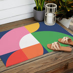 Abstract Geometric 15 Outdoor Rug Gallery Image 2