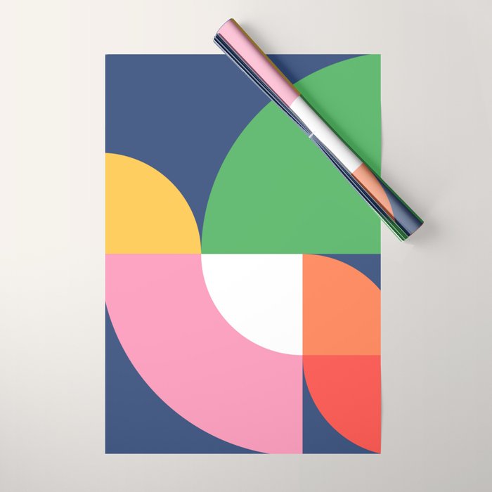 Abstract Geometric 15 Wrapping Paper Gallery Image 1
