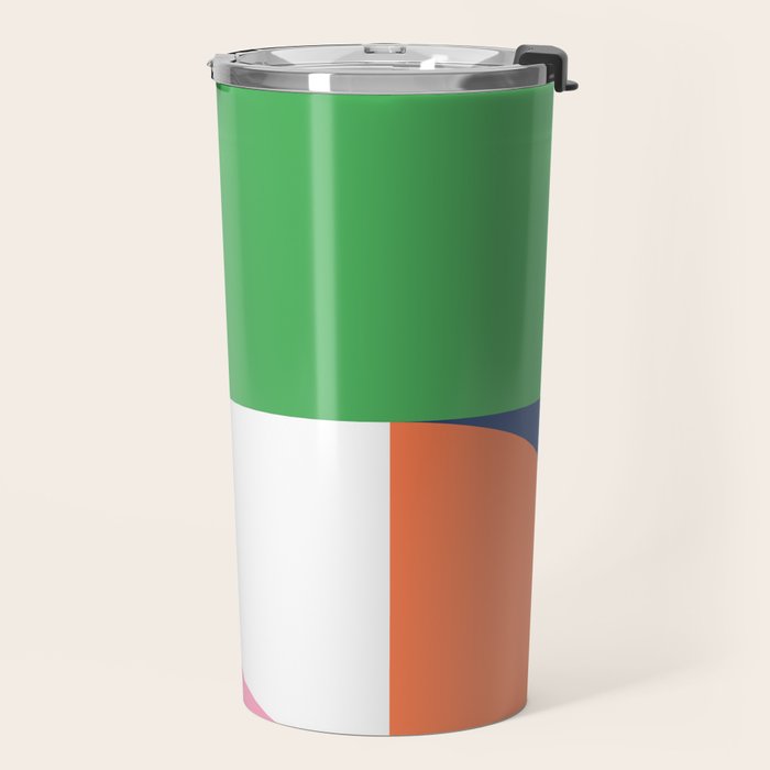 Abstract Geometric 15 Travel Mug Gallery Image 2