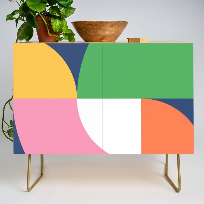Abstract Geometric 15 Credenza Gallery Image 1