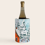 Cozy Winter Cabin in the Snowy Woods  Wine Chiller Gallery Image 3