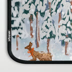 Cozy Winter Cabin in the Snowy Woods  Laptop Sleeve Gallery Image 3