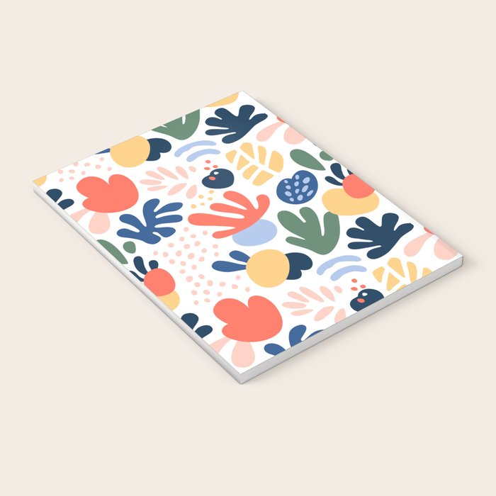 Abstract organic nature art pattern Notebook Gallery Image 3