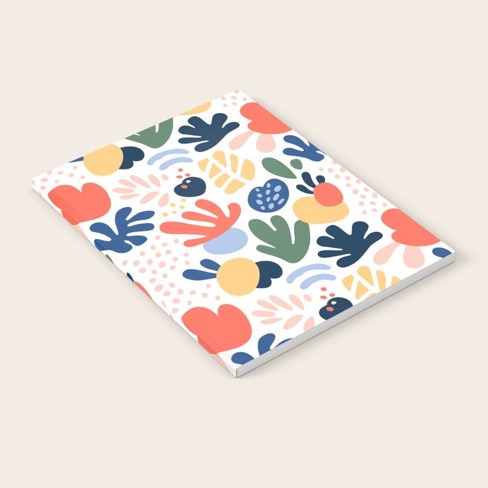 Abstract organic nature art pattern Notebook Gallery Image 2
