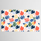 Abstract organic nature art pattern Tablecloth Gallery Image 2