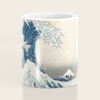 The Great Wave Off Kanagawa by Katsushika Hokusai Thirty Six Views of Mount Fuji - The Great Wave Coffee Mug Gallery Image 4