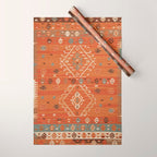 Heritage Traditional Moroccann Rug Design Wrapping Paper Gallery Image 1