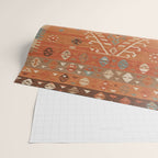 Heritage Traditional Moroccann Rug Design Wrapping Paper Gallery Image 2