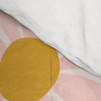 Big Groovy Flower - Light Pink Pastel Comforter Gallery Image 4