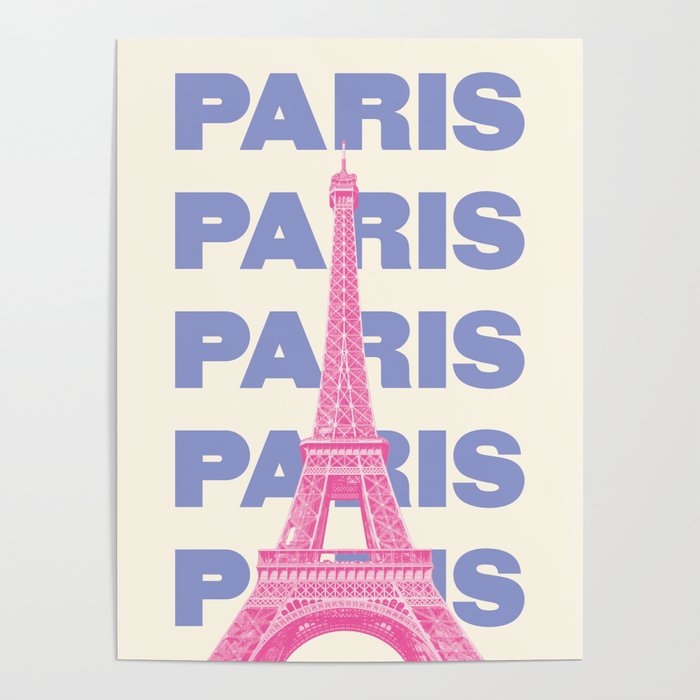 Paris Eiffel Tower Poster Gallery Image 4